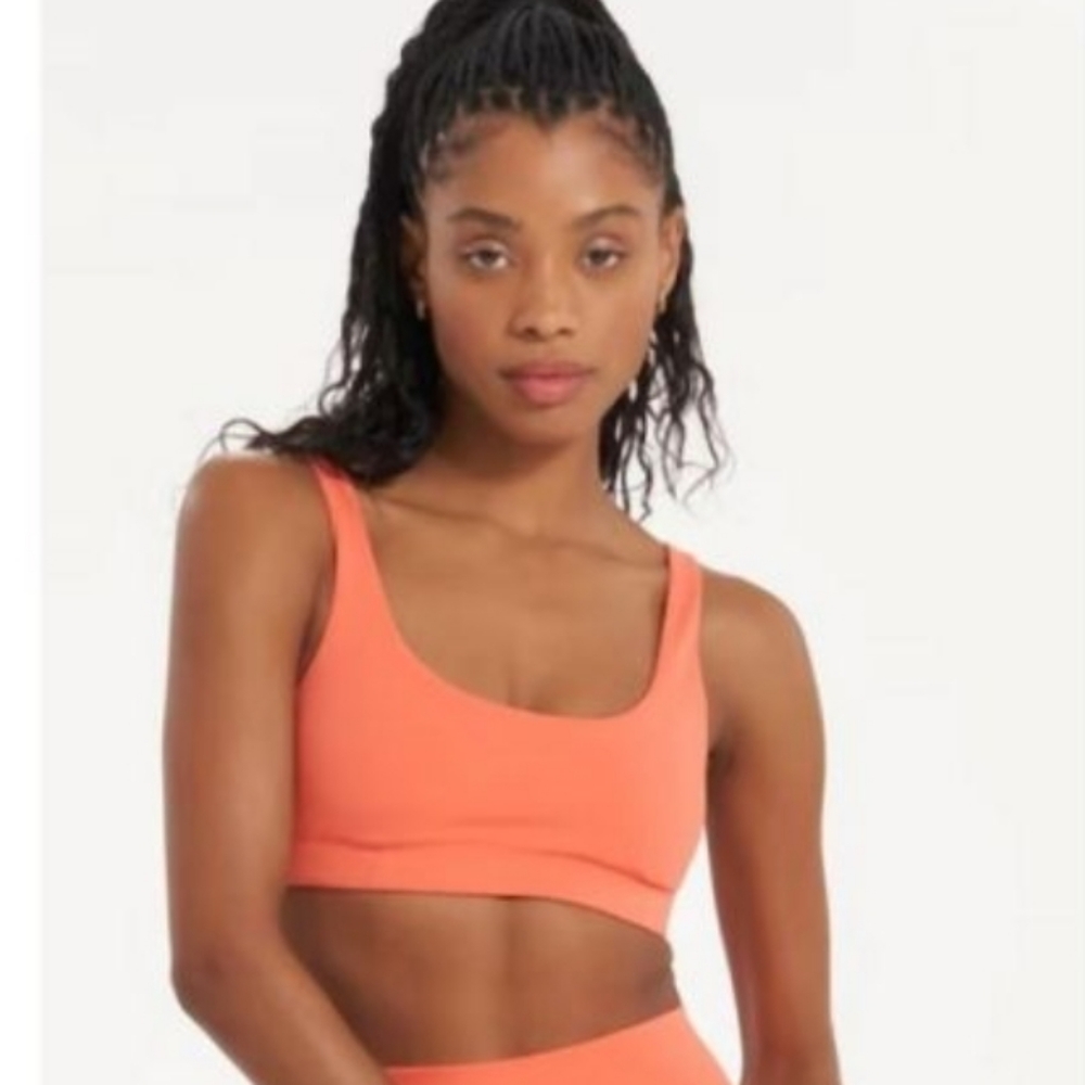 Vuori Orange Sports Bra